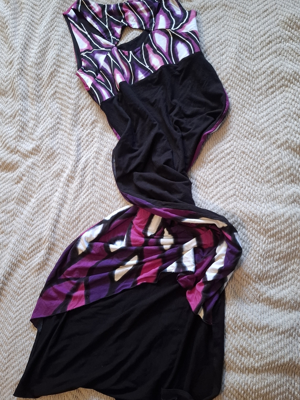 Womens Rock 'N Karma Strech Miracle Fabric Dress Size L